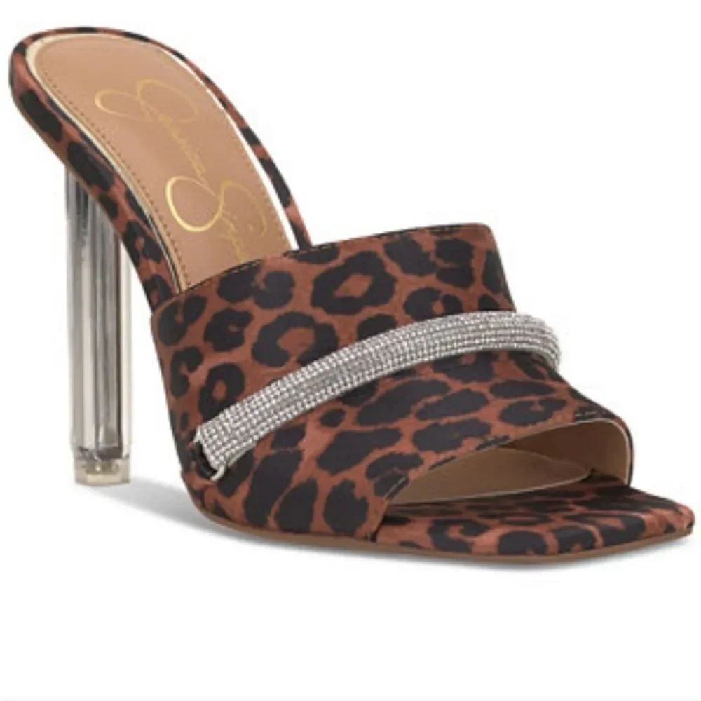 BRAND NEW JESSICA SIMPSON PIARIA STRAP RHINESTONE EMBELLISHMENTS SANDAL